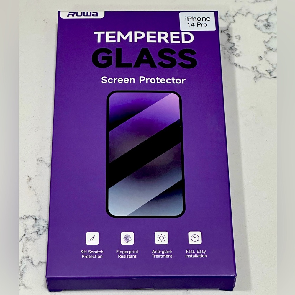 iPhone 14 Pro Screen Protector (3 Pack) - 6.1 Inch / Anti-Peep Tempered Glass